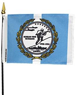 Miniature Army National Guard Flag