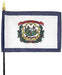Miniature West Virginia Flag