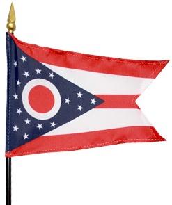 Miniature Ohio Flag