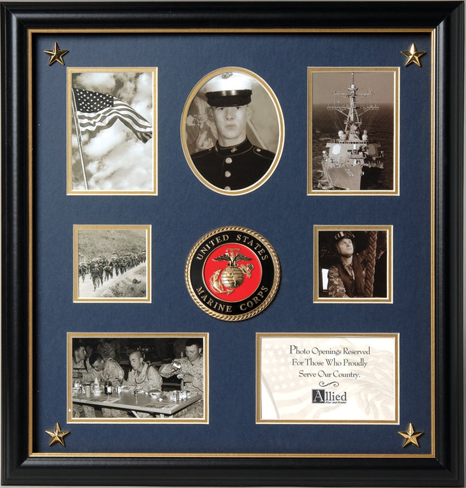 Military Medallion Collage Frame
