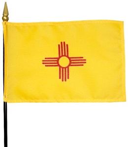 Miniature New Mexico Flag
