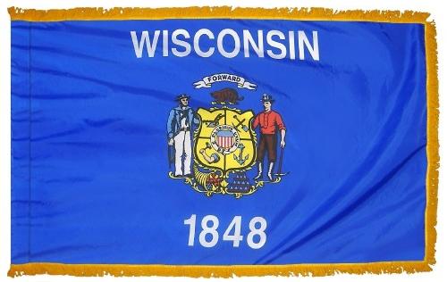 Wisconsin Indoor Flag