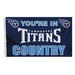 tennessee titans outdoor flag for sale - officially licensed - flagman of america