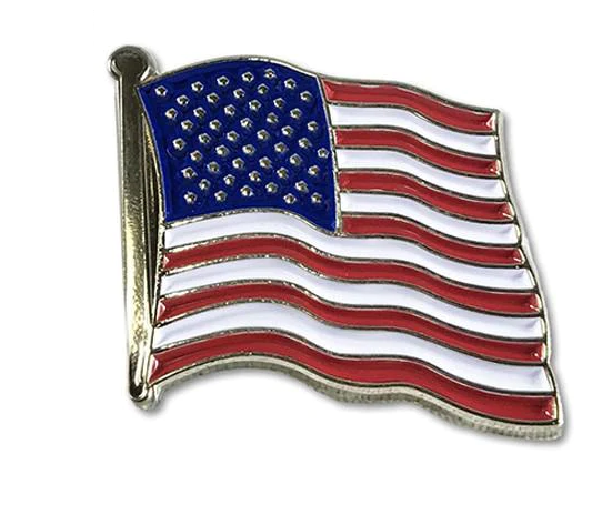 American Flag Pin — Flagman of America