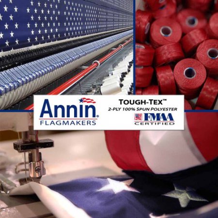 Annin Tough Tex Brand American Flag Heavy Duty Commercial Grade US Flag Flagman of America