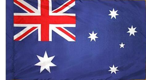 Australia Indoor Flag for sale