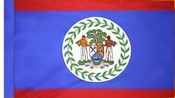 Belize Indoor Flag for sale