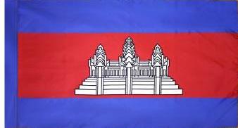 Cambodia Indoor Flag for sale