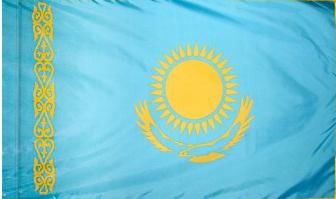 Kazakhstan Indoor Flag for sale
