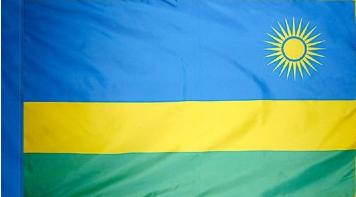 Rwanda Indoor Flag for sale