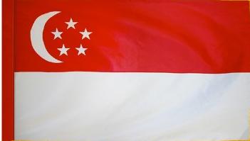 Singapore Indoor Flag for sale