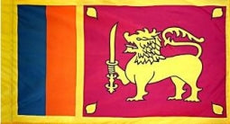Sri Lanka Indoor Flag for sale