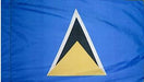 St Lucia Indoor Flag for sale