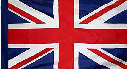 United Kingdom Indoor Flag for sale