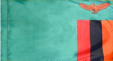 Zambia Indoor Flag for sale