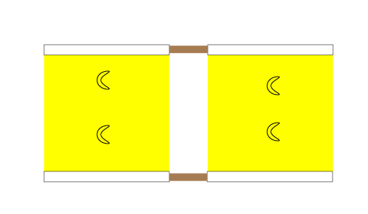 Double Yellow Racing Flag