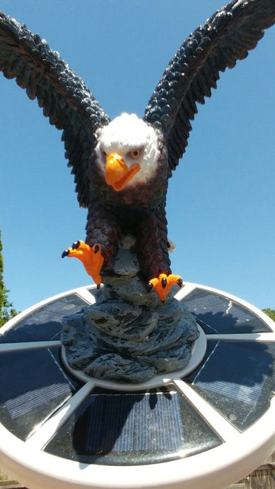Hand Painted Eagle Topper