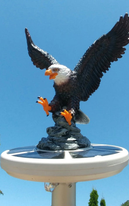 Hand Painted Eagle Topper