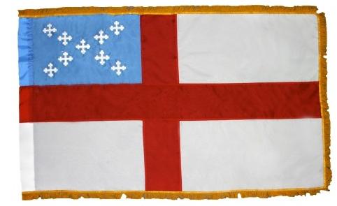 Indoor Episcopal Flag With Fringe for sale