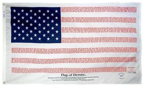 flag of heroes for sale 9/11/01 flag