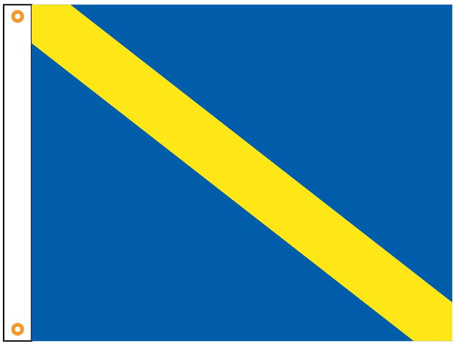 Sewn Outdoor Passing Racing Flag
