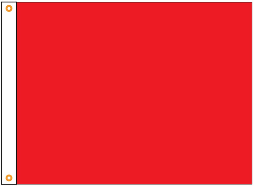 Outdoor Red Flag - Solid Red Flag for Sale — Flagman of America