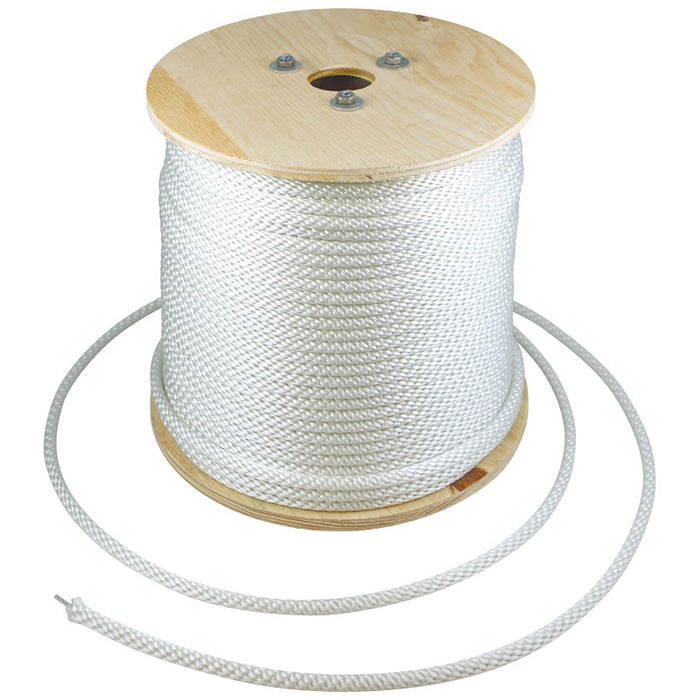 White Nylon Halyard - Wire Center - Wholesale Per Spool