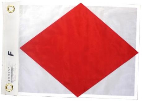 Signal Flag F for sale