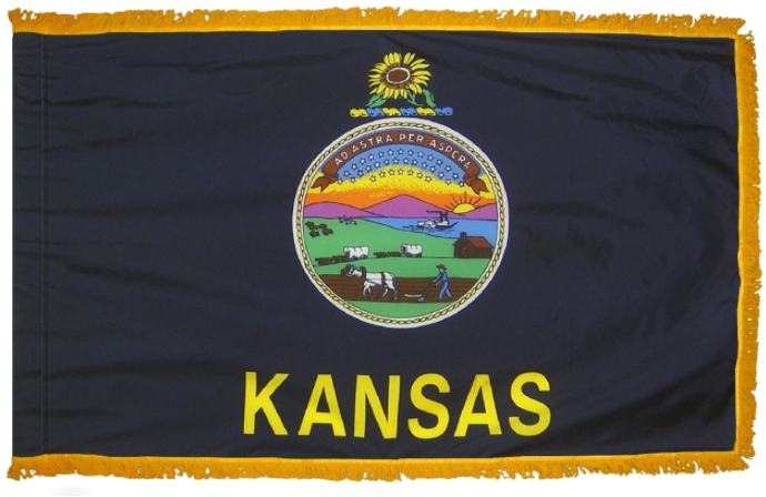 Kansas Indoor / Parade Flag