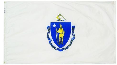 Massachusetts Flag For Sale - Commercial Grade Outdoor Flag - Made in USA