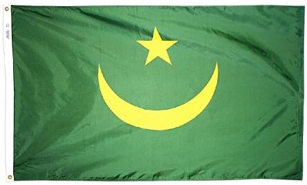 Mauritania outdoor flag for sale