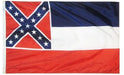 Mississippi Flag For Sale - Commercial Grade Outdoor Flag - Made in USA