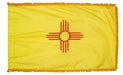 New Mexico Flag | New Mexico Parade Flag | New Mexico Flag with Fringe | New Mexico Indoor Flag