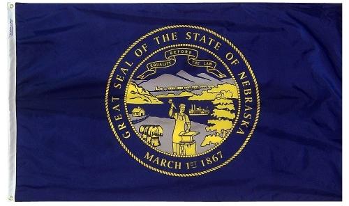 Nebraska Flag For Sale - Commercial Grade Outdoor Flag - Made in USA