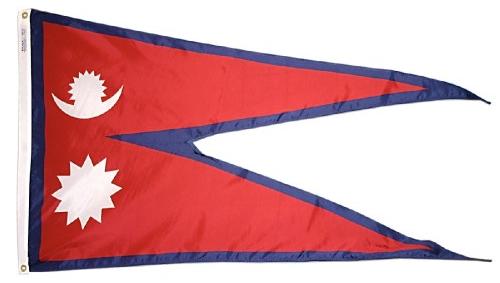Nepal outdoor flag for sale