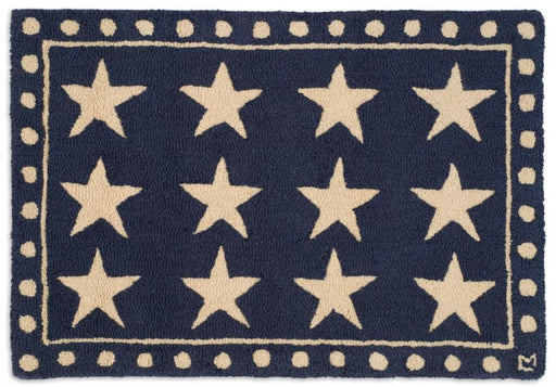 Patriotic Rug New Zealand Wool Rug Designed in Vermont Flagman of America