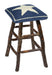 Patriotic Stool handcrafted by Amish Furniture Makers with New Zealand Wool Designed in Vermont Flagman of America