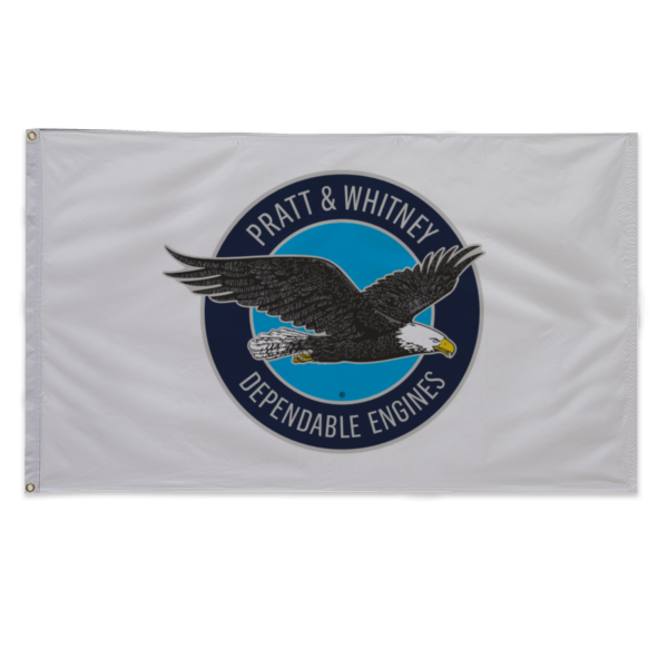 Pratt & Whitney Printed Nylon Outdoor Flag — Flagman of America
