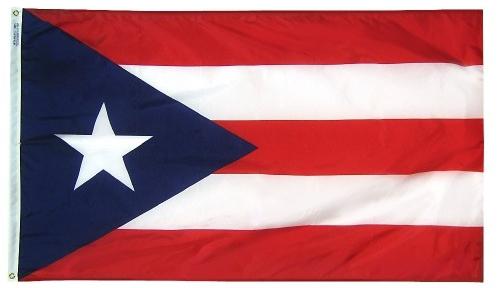 Puerto Rico Outdoor Flag