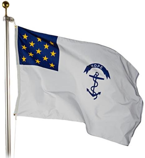 Rhode Island Regiment Flag for sale