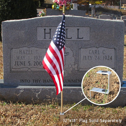 Cemetery Flag Holder