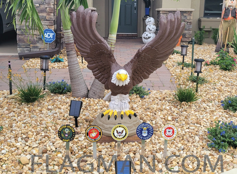 Air Force Rocks Air Force Grave Marker | Made in USA — Flagman of America