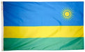 Rwanda outdoor flag for sale