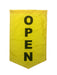 Custom solid color OPEN business flag made in USA