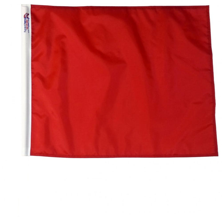 Solid Red Professional Race Flag | TrackFlag™ Red Racing Flag Made USA ...