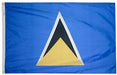 St Lucia outdoor flag for sale