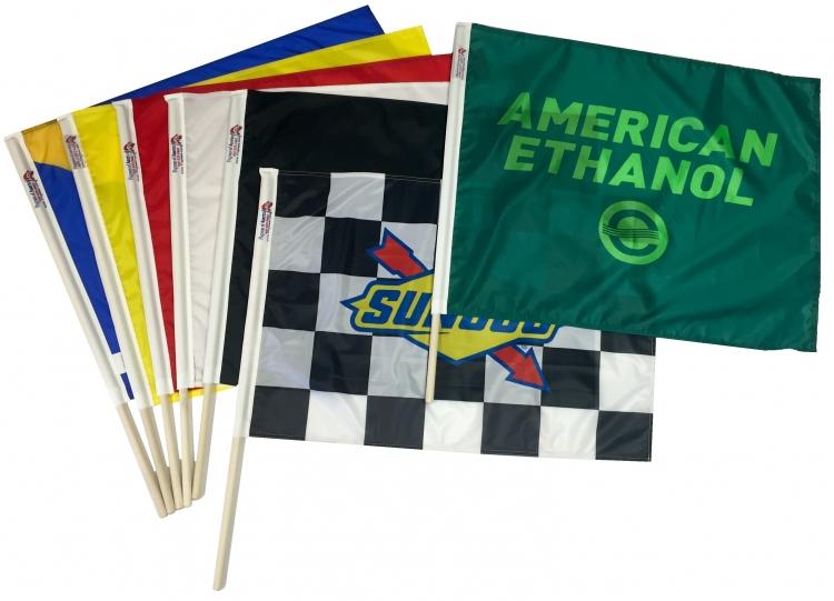 Sunoco Race Flag Green Ethanol Race Flag Set of 7 Flagman of America 