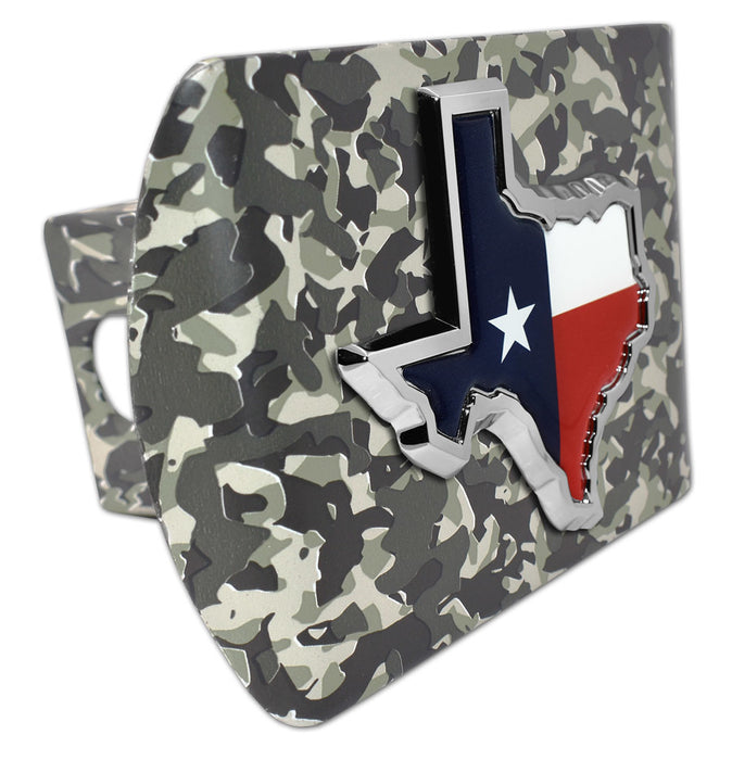 Texas Shape Flag Hitch Cover