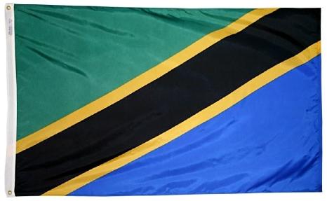Tanzania outdoor flag for sale