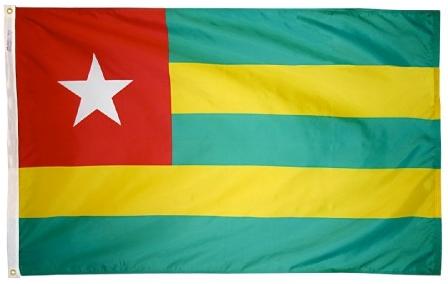 Togo outdoor flag for sale